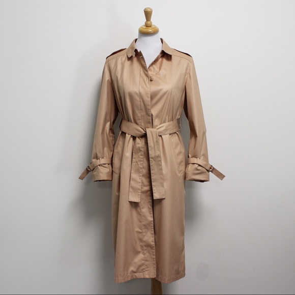 London Fog Jackets & Blazers - London Fog Trench Coat Women Long Petite